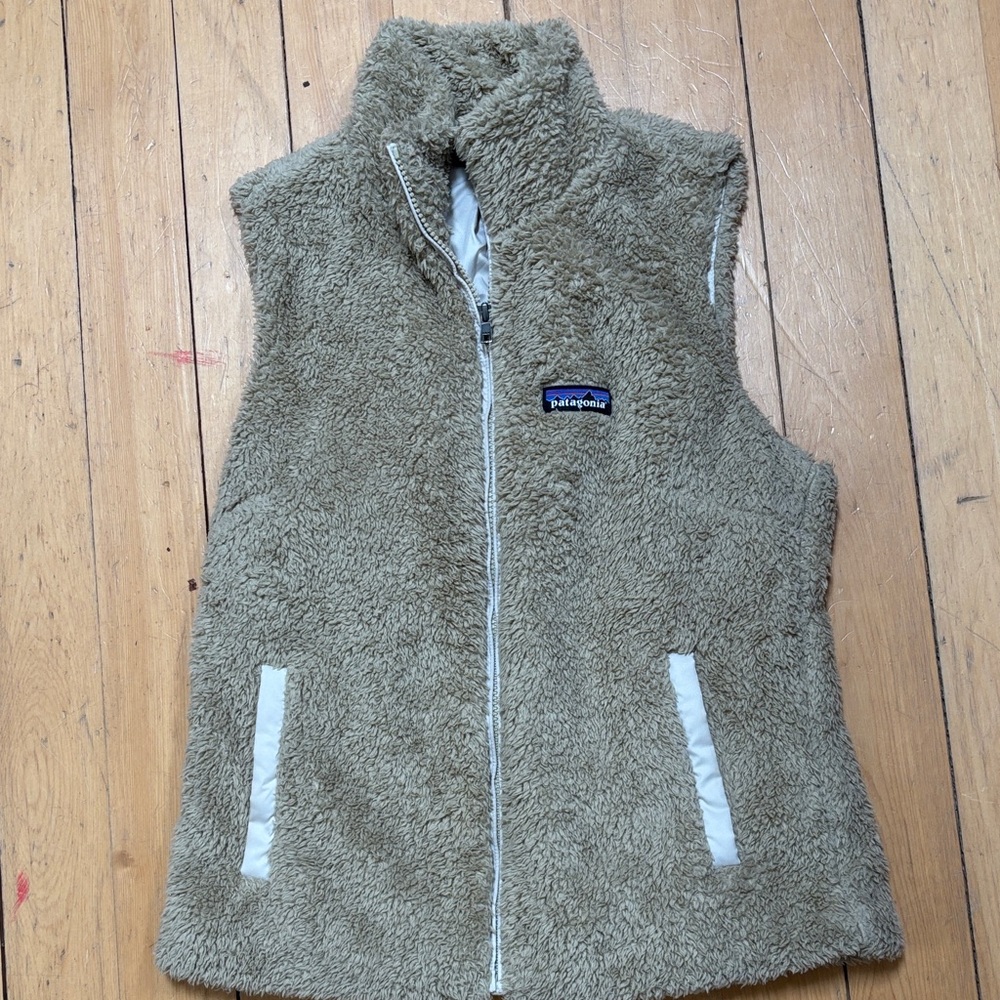 Patagonia Womens Sherpa Vest - Brown
